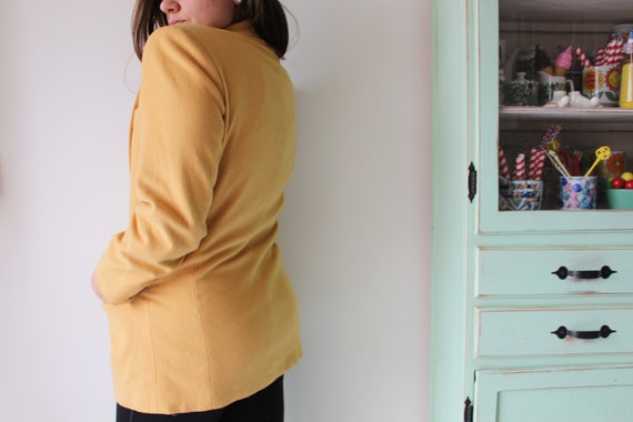 Vintage MUSTARD Blazer...womens. mod. ladies. vin… - image 3