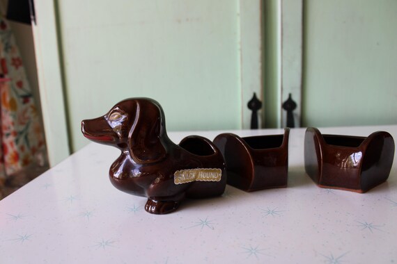 Vintage Ceramic Dachshund 