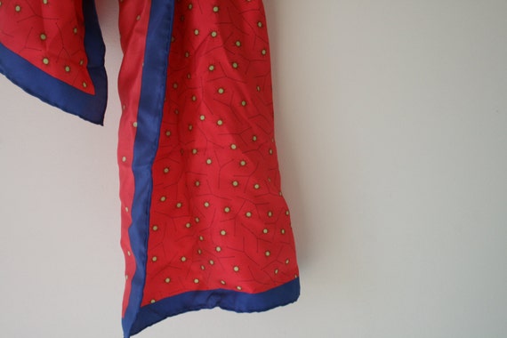 Vintage MID CENTURY Scarf...nautical. retro scarf… - image 3