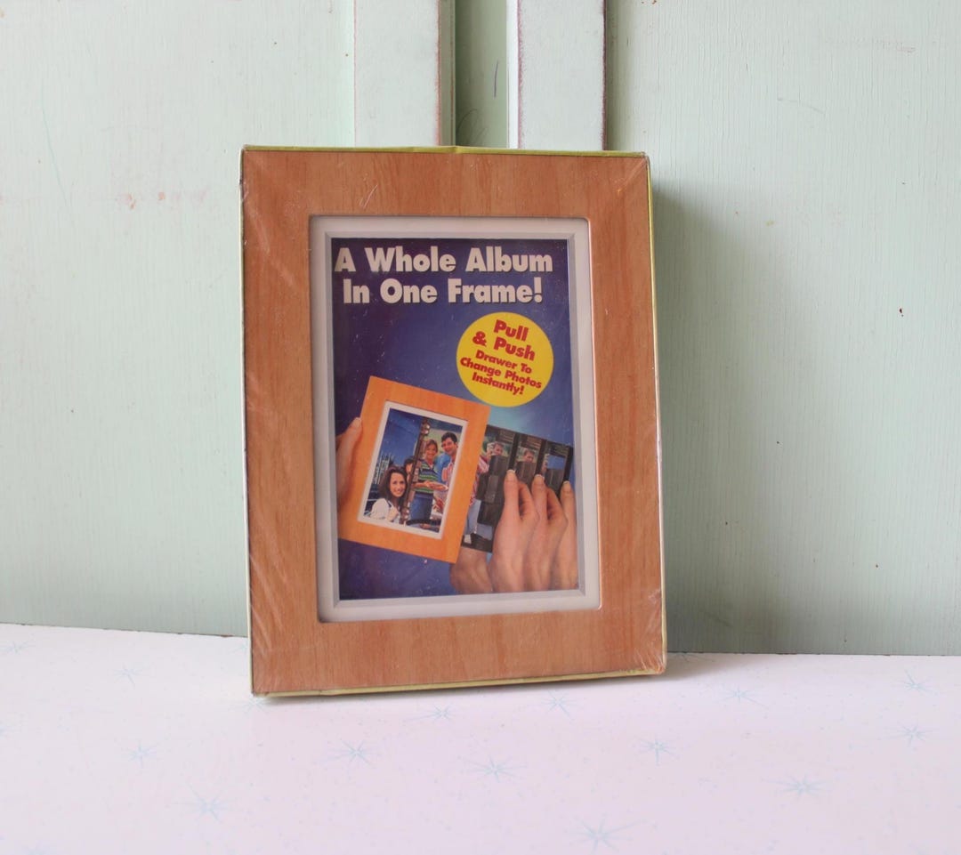Vintage 1980s Picture Frame Album: USA Made Novelty (4x6) - Etsy