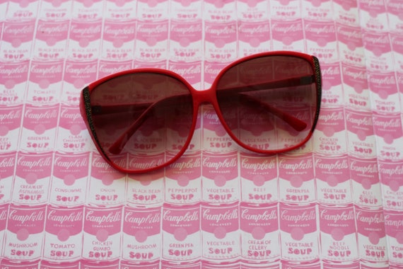 1980s RADICAL RED UV Sunglasses......retro. shade… - image 2