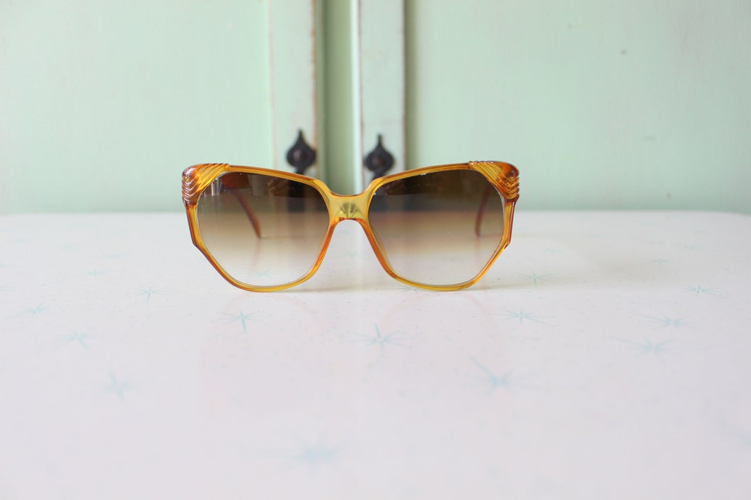 Vintage 60s 70s Oversized Hexagonal Retro Sunglasses UV400 1970s Vintage Style LOLA Oversized Hexagon Sunglasses  main image 3