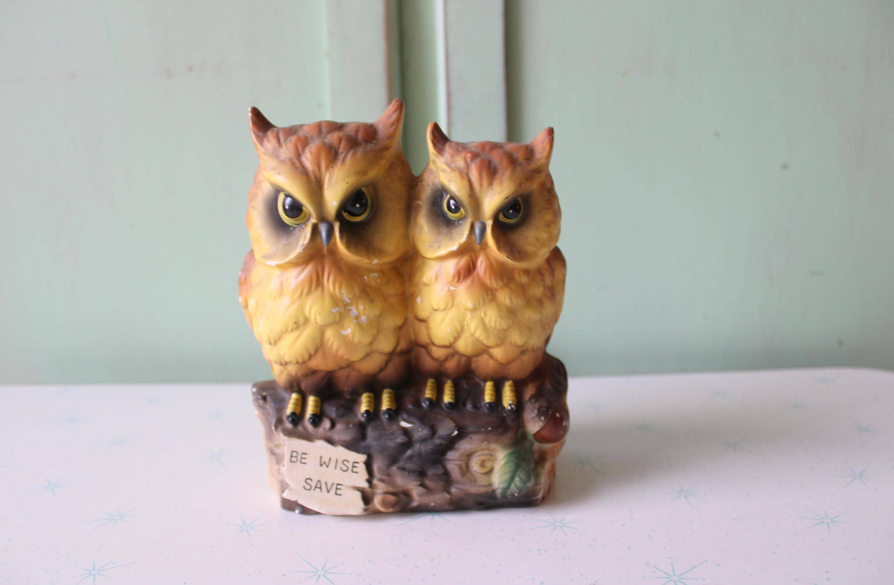 1970s RETRO OWL Home Decor....kitsch. retro. owl. bird. love. home. decor. owl collection. retro hou