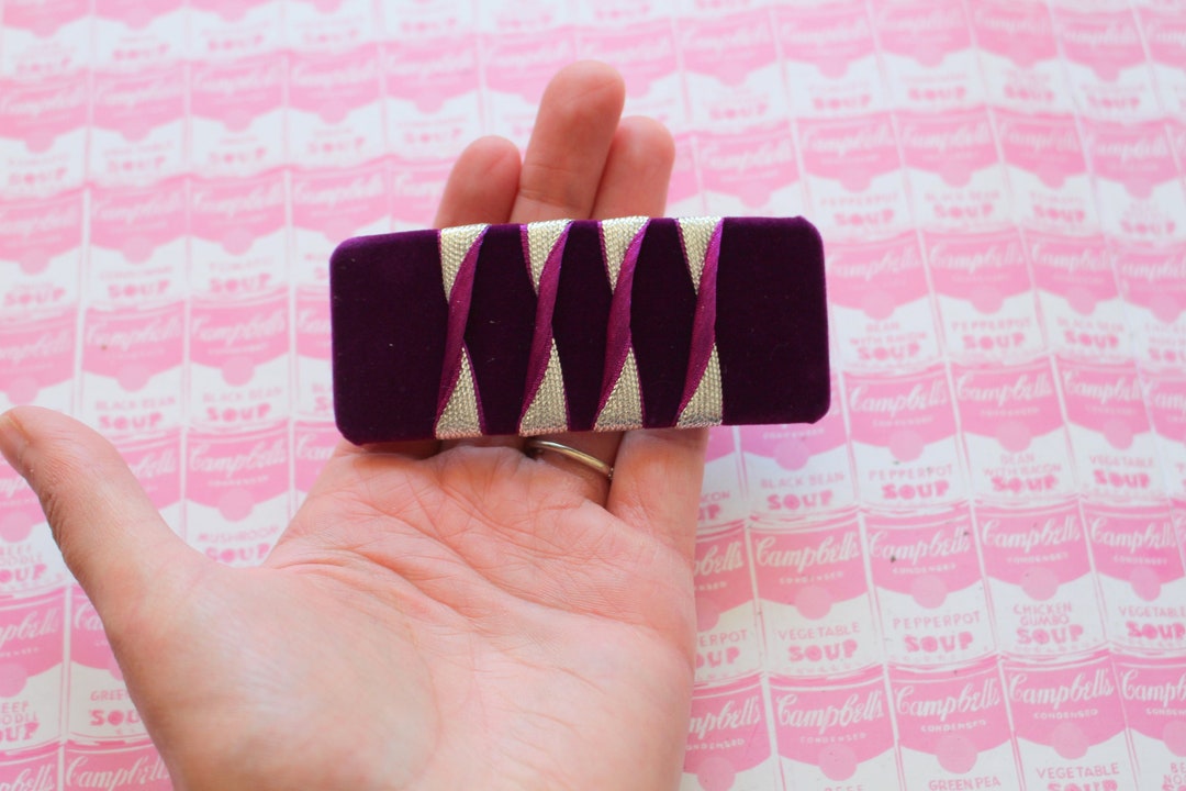 1980’s Y2K vintage hair accessories - purple clip barrette and hair sticks Vintage Y2k Hair Accessories - Etsy main image 4