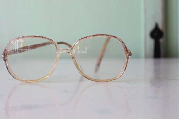 1960s Vintage JACKIE O Mod Glasses....vintage eye… - image 4