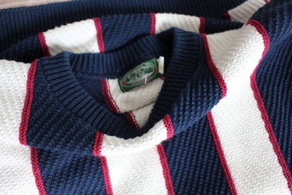 1990s Striped Oversized Sweater... large. xlarge.… - image 6