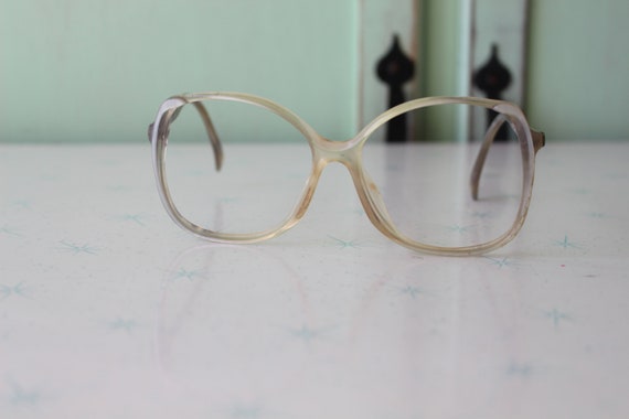 1960s Vintage JACKIE O Mod Glasses....vintage eye… - image 3
