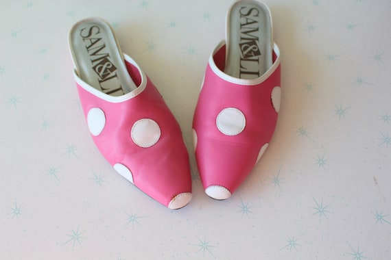Vintage Pink Sam and Libby Flats....size 7 womens… - image 2