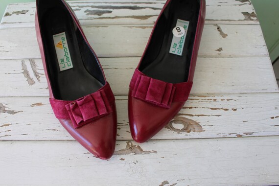 Liz claiborne red shoes on sale
