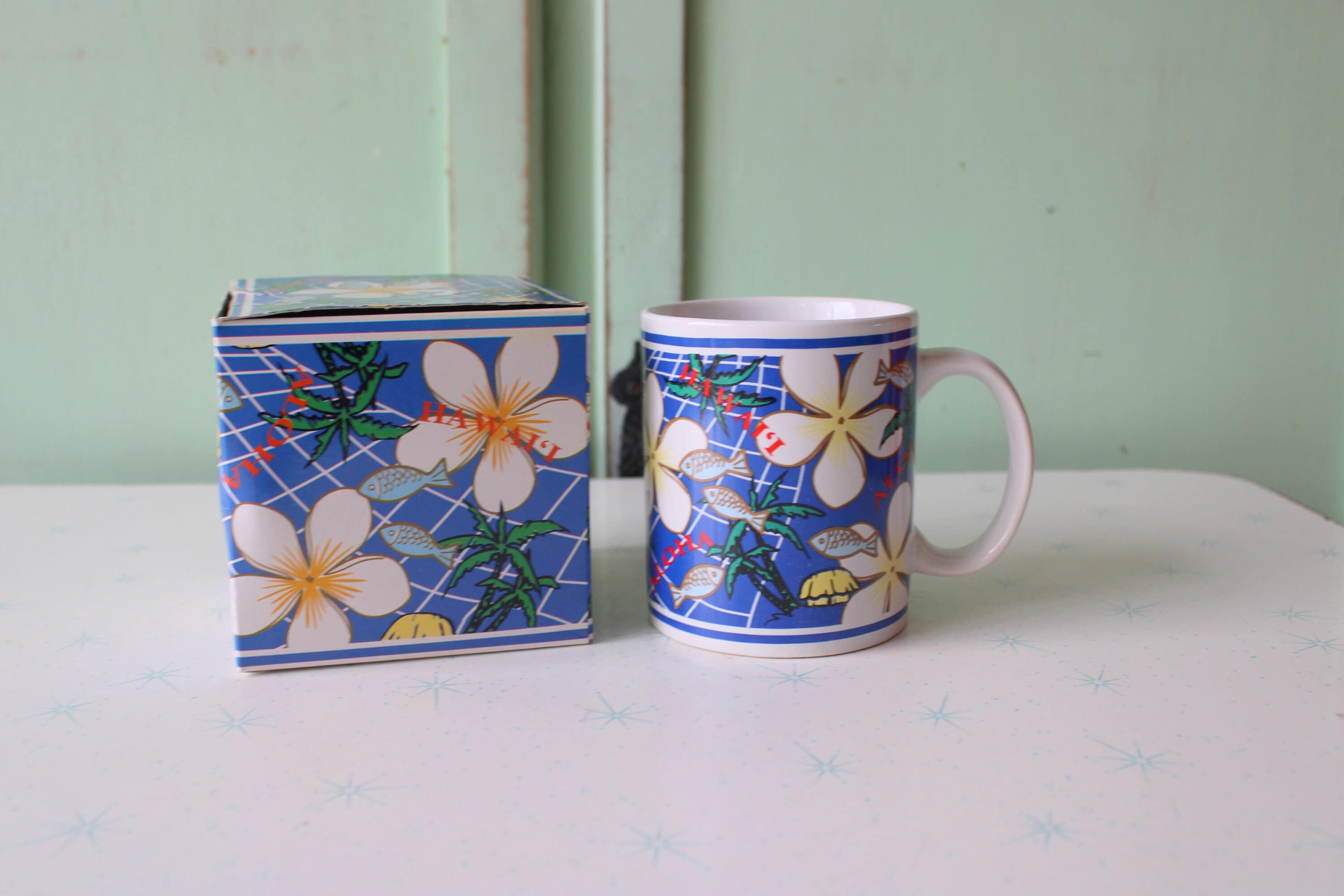 Vintage heritage hawaiian coffee mugs - Etsy 日本