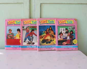 Girl Talk Book Set: 1990s L.E. Blair Young Adult Fiction