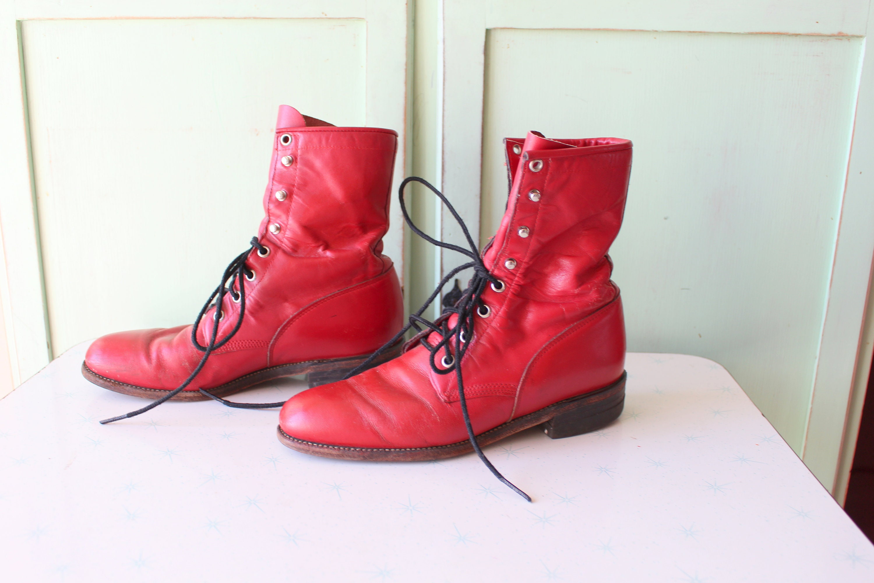 Vintage JUSTIN Bootssize 7 Womens 