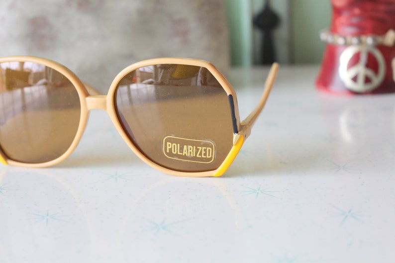 designer glasses urban Vintage Taiwan ROC Sunglasses...rare 1970s accessories hipster woodstock womens eyewear.twiggy hippie mod
