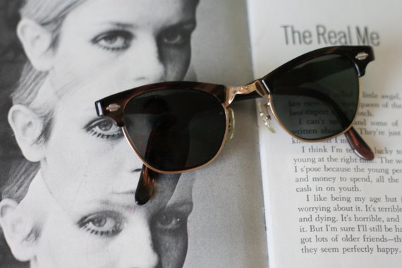 1950s 1960s Vintage CAT EYE Sunglasses..vintage e… - image 5