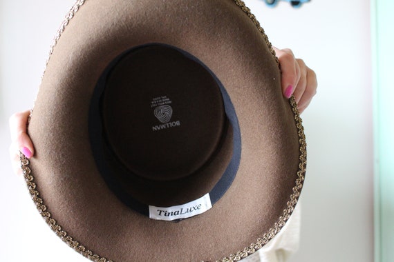 Vintage Bollman TinaLuxe  100% Wool Felt Hat Bollman | Accessories | Vintage Bollman Tinaluxe 0 Wool Felt  main image 2