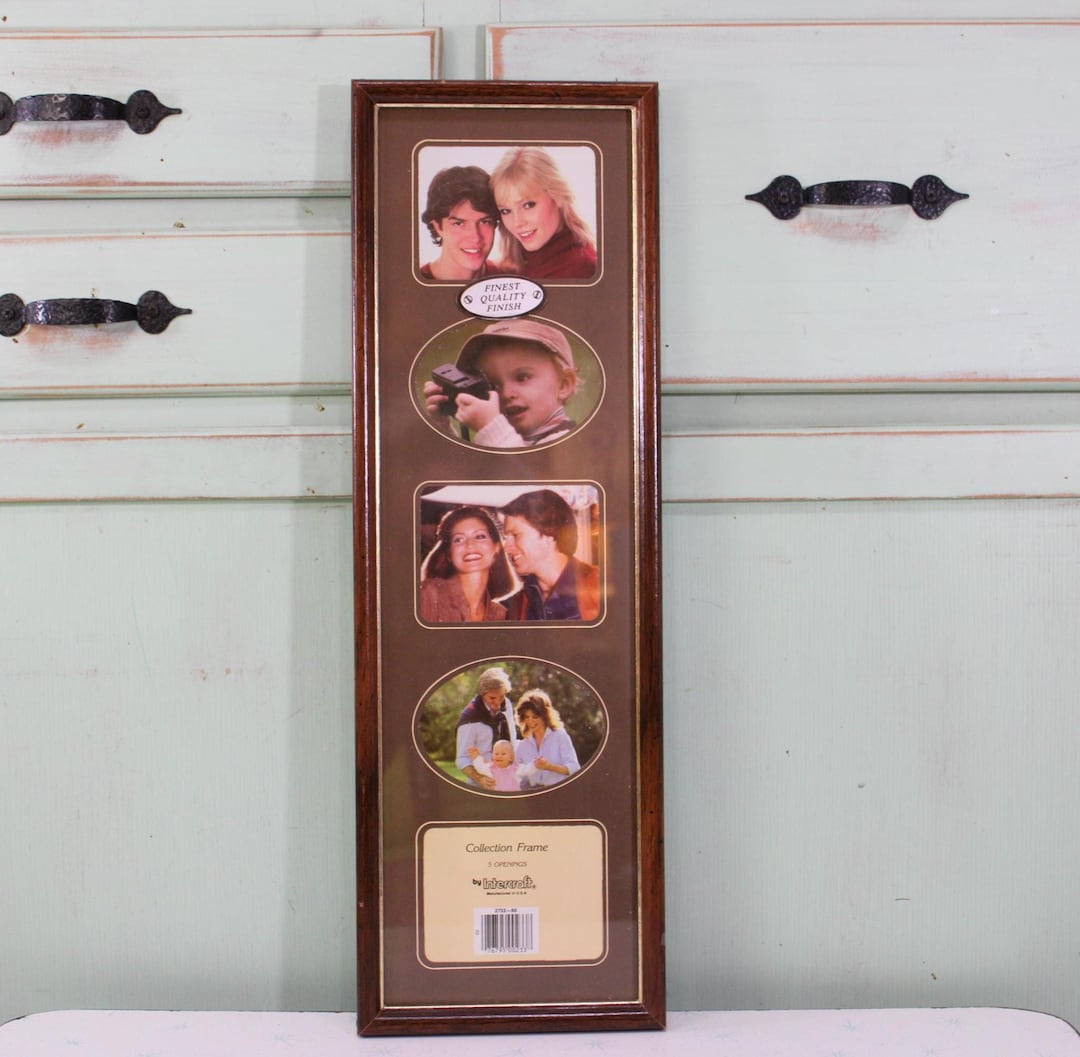 1970s Multi Collage Vanity Picture Frame...70s Home. Novelty. Retro ...