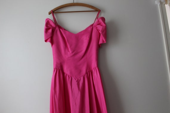 hot pink fancy dress