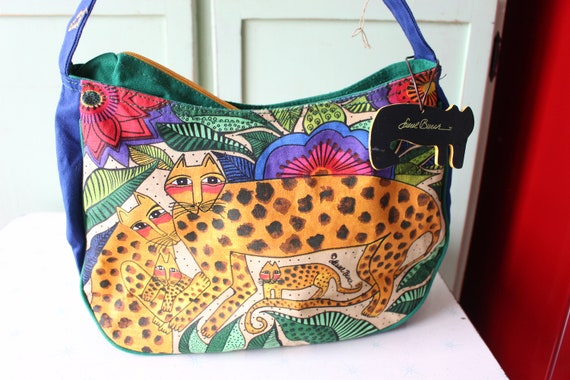 Vintage LAURAL BURCH Handbag....groovy. cat lady.… - image 5