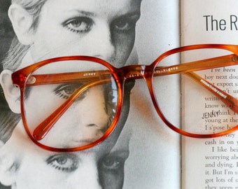 Vintage Oversized Glasses: 1980s Mod Style, New Old Stock