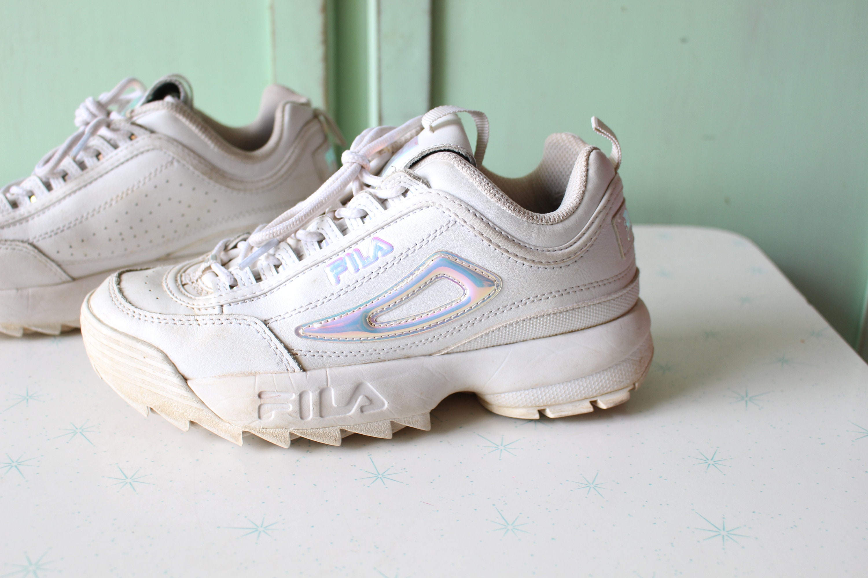 Vintage 1990s Platform Sneaker Wedges...size 6 Womens....pink. - Etsy