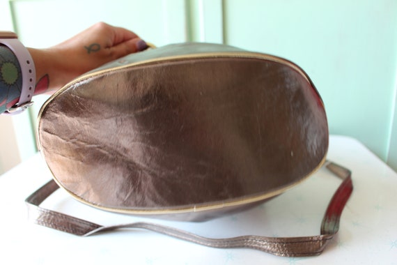 1980s Rocker Glam Handbag..1980s purse. womens. l… - image 3