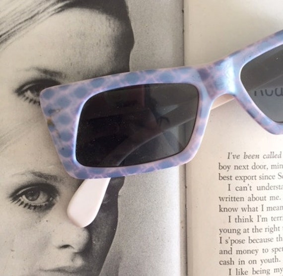 1950s 1960s MOD GIRL Sunglasses.true vintage. over