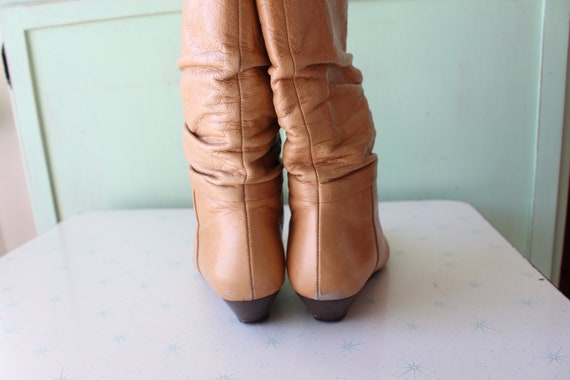 Vintage MOD GIRL Designer Boots...size 7 womens..… - image 4