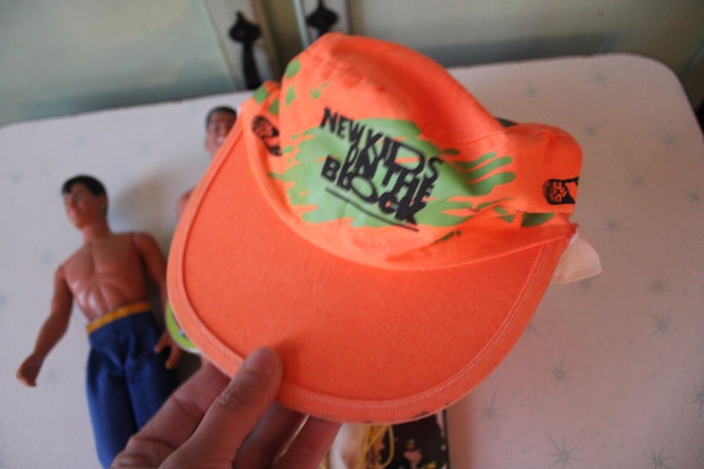 1990s NEW KIDS on the BLOCK Dolls Cap Hat Novelty Lot....nkotb. Jordan