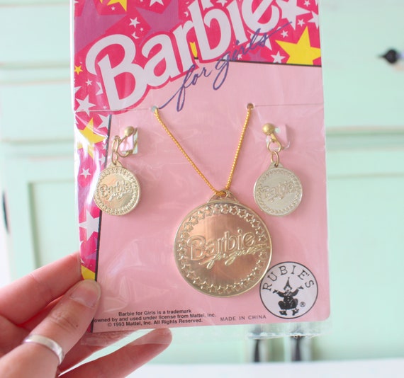 barbie necklace set