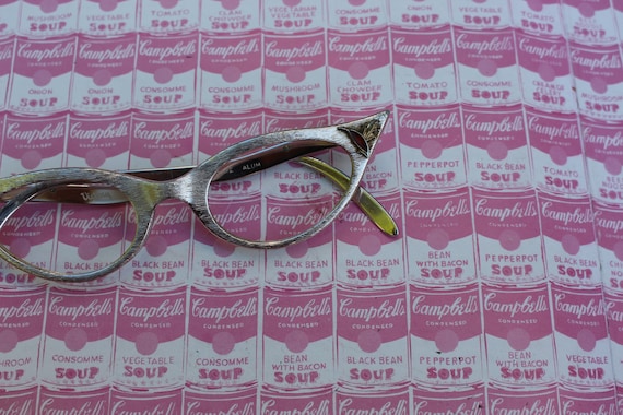 1950s 1960s Cat Eye Glasses...vintage eyewear. fa… - image 4