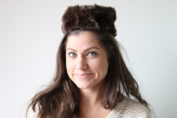 Vintage Mid Century Feathered Hat.....mens. women… - image 3