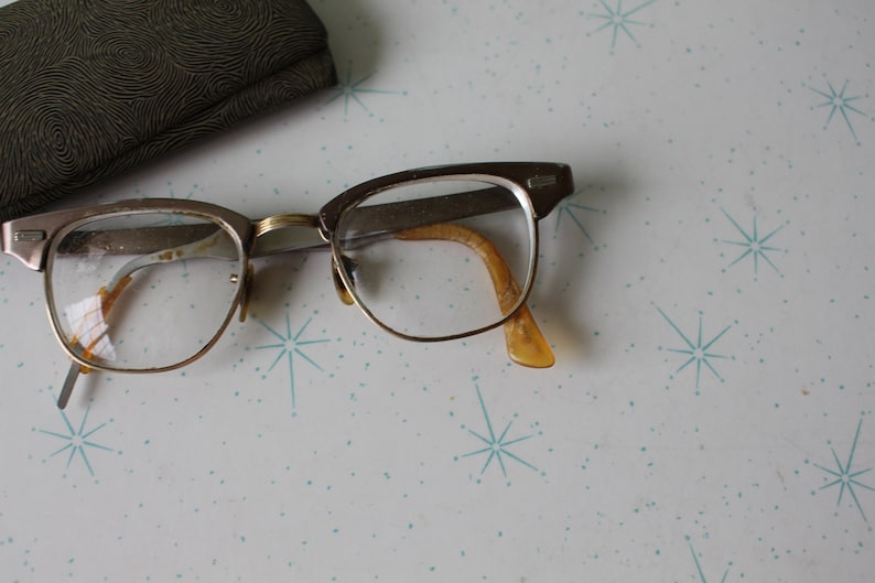 classic 1950s 1960s Vintage CAT EYE Eye Glasses..vintage eyewear 1960s accessories gems twiggy fancy 1950s designer vintage cat eye