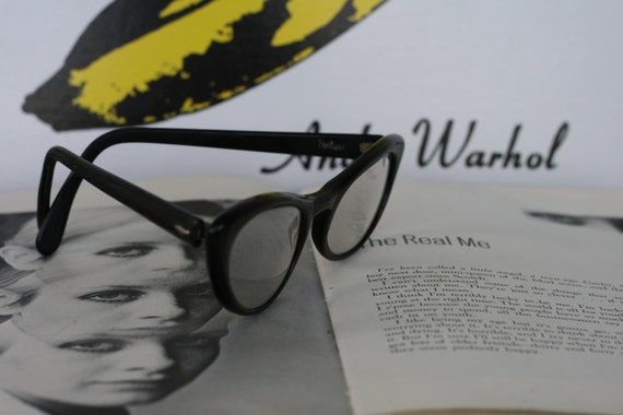 1950s 1960s DESIGNER CAT EYE Glasses....vintage e… - image 5