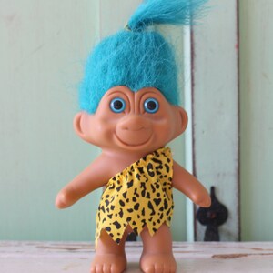 Vintage 1980s Troll Doll: Kitsch Retro Collectible