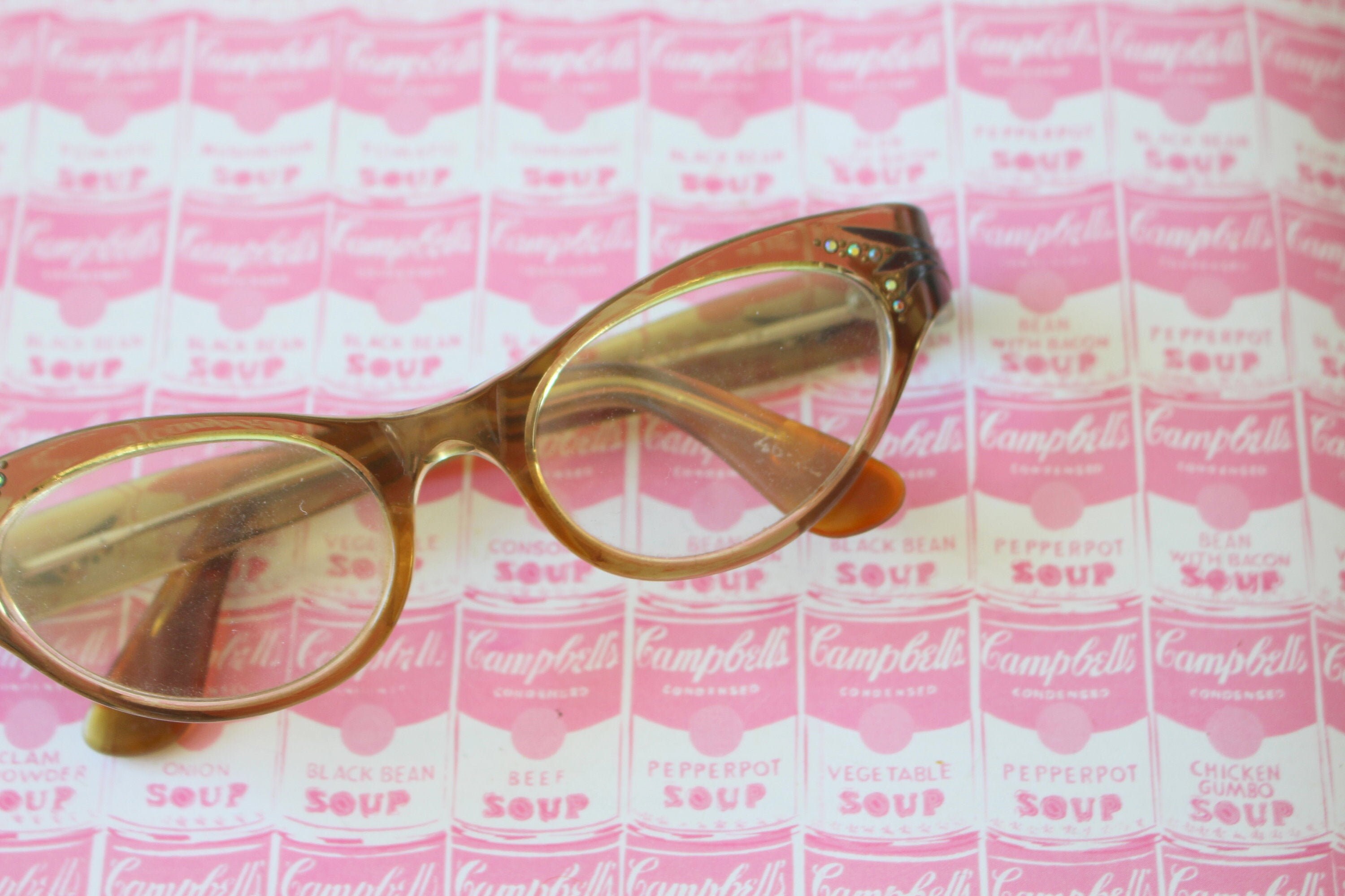 1950s-60s Vintage Cat Eye Sunglasses: Designer Eyewear - Etsy display picture 2