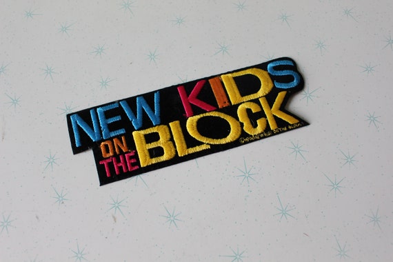 1990s NEW KIDS on the BLOCK Huge Patch....retro. … - image 2