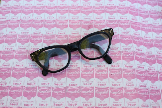 1950s 1960s Vintage CAT EYE Eye Glasses..vintage … - image 1