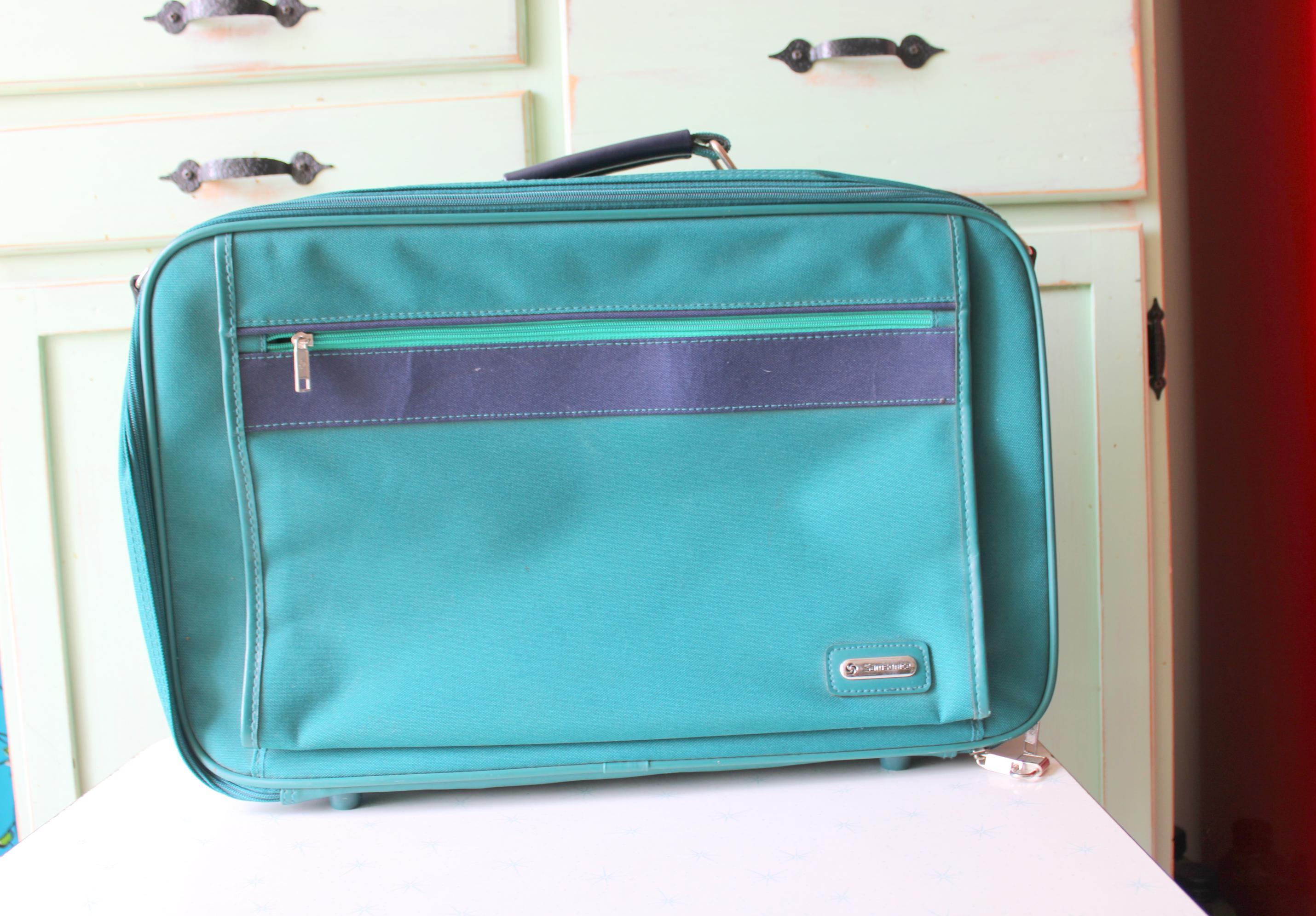 希少　未使用品　Samsonite　Oyster　3WAY　ヴィンテージバッグ Authentic Samsonite oyster luggage with keys and wheels , Hobbies