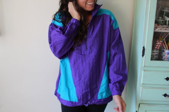 1980s HIPSTER Jacket...unisex. colorful. bright. … - image 4