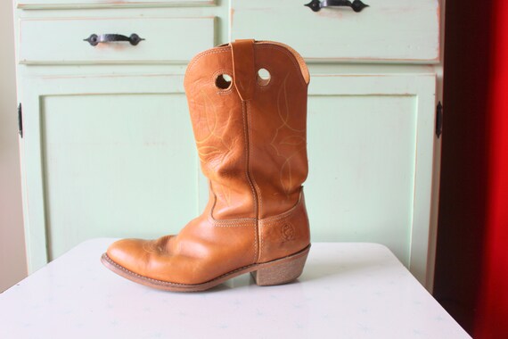 calf length western boots