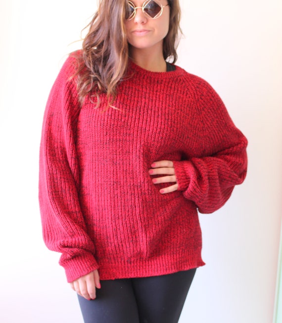 Outfit maglione rosso best sale