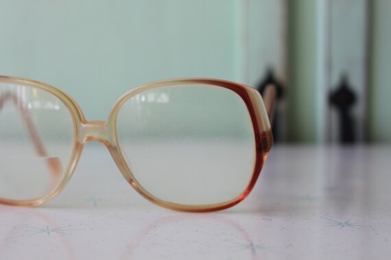 1960s Vintage JACKIE O Mod Glasses....vintage eye… - image 6