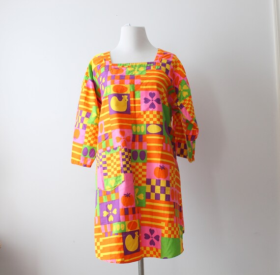 1970s Vintage GROOVY Top.....free size. unisex. r… - image 2