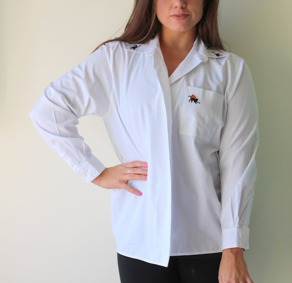 Vintage CAT Medium Cat Blouse - Main Image