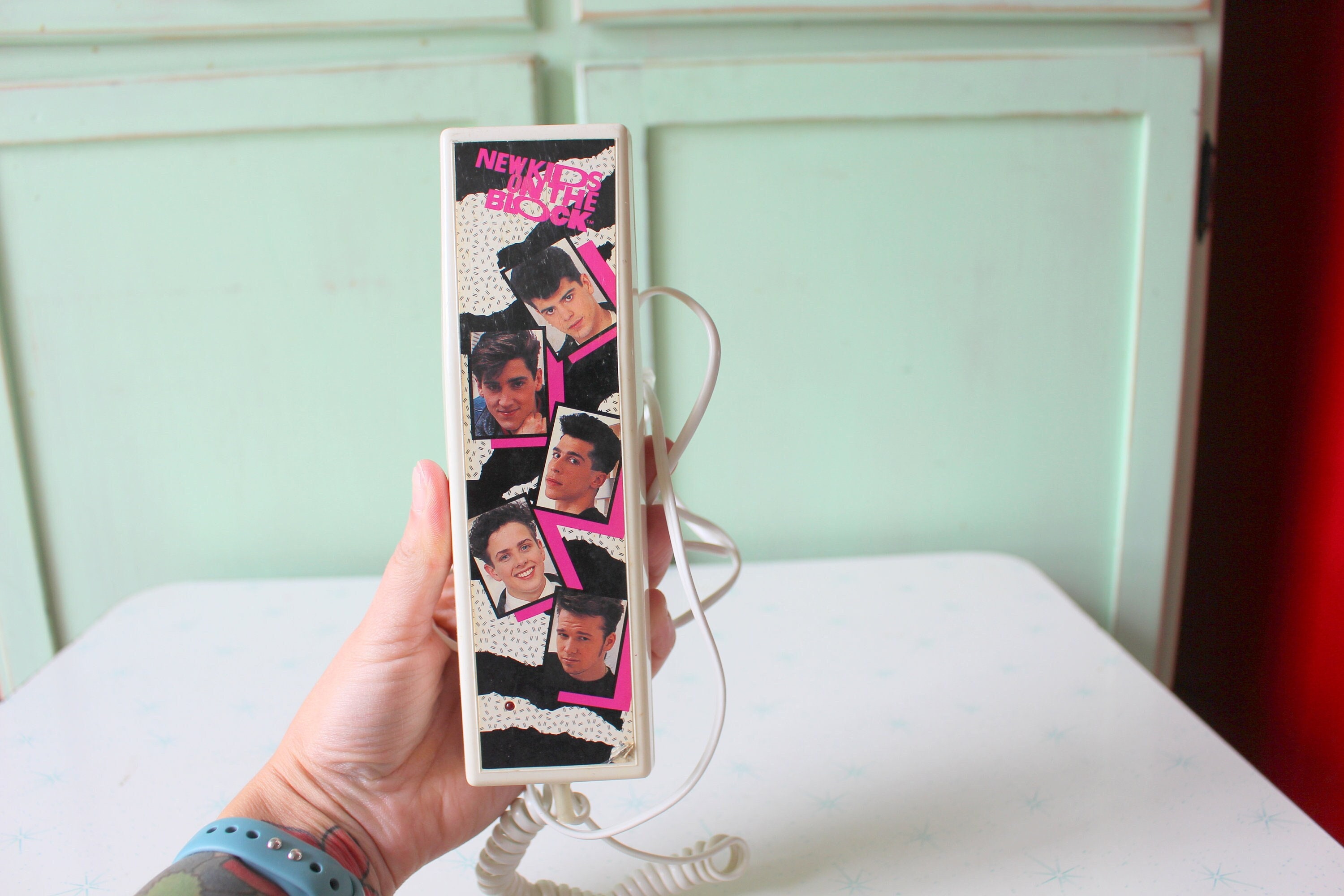 1990s New Kids on the BLOCK Telephonephone. Retro. Jordan