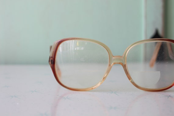 1960s Vintage JACKIE O Mod Glasses....vintage eye… - image 2