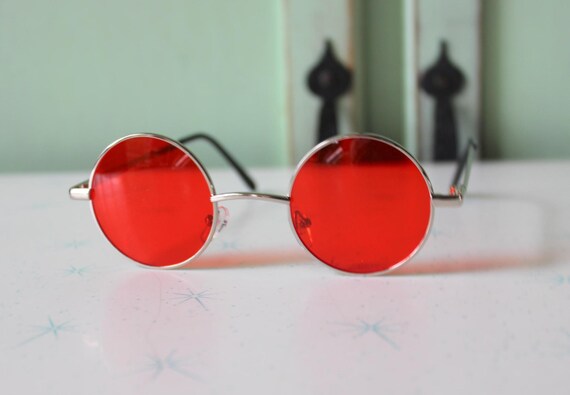 Vintage Stylish Red Sunglasses s-l400.jpg main image 3
