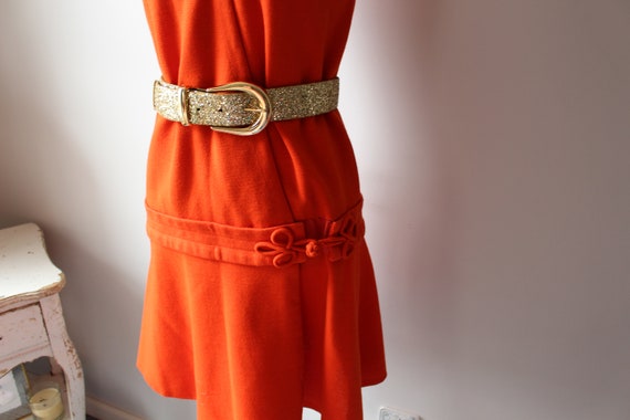 Vintage GROOVY 1970s Dress.....medium large women… - image 7