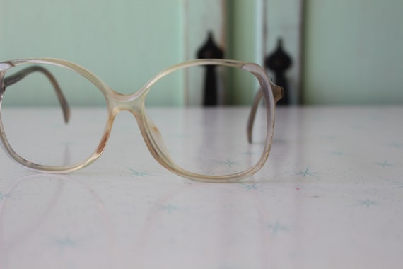 1960s Vintage JACKIE O Mod Glasses....vintage eye… - image 4