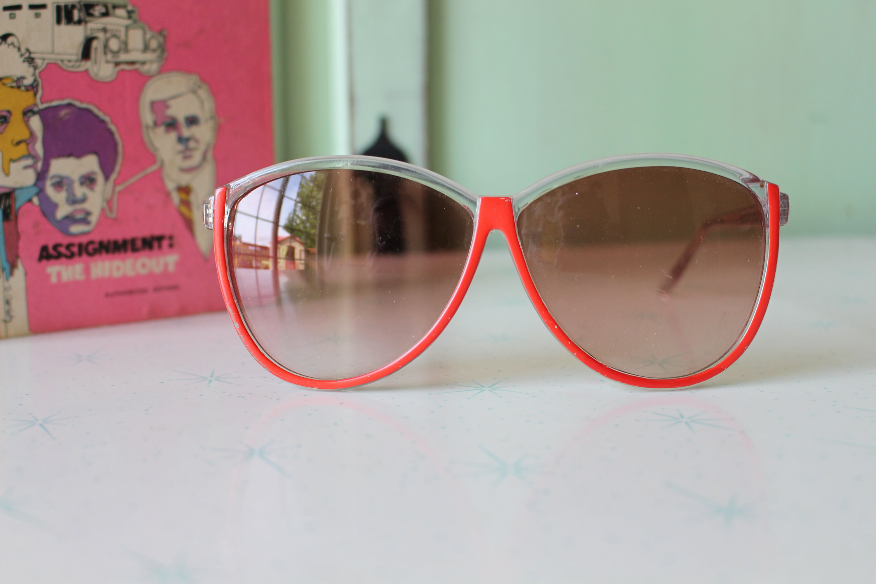 Vintage 1970s Tinted Sunglasses: Taiwan ROC Eyewear - Etsy